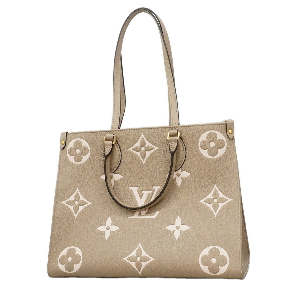Louis Vuitton Monogram Empreinte Bicolor OnTheGo MM Tote Bag M45494 Tourtrell...